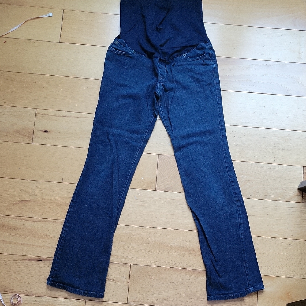 Liz Lange Dark Blue Maternity Jeans
